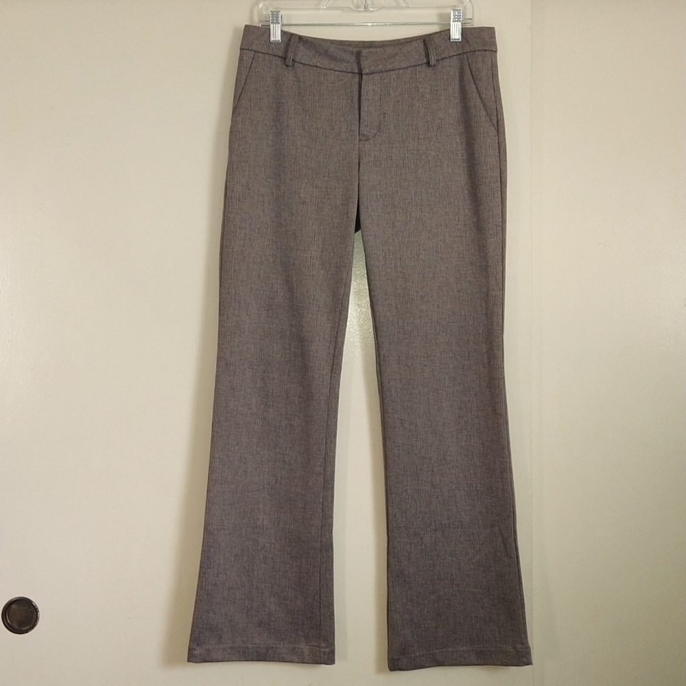 Kut from the kloth dress pants straight to flare leg size 8